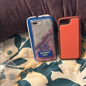 On Running Protective Phone Case - Orange and Black